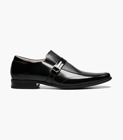 Stacy Adams BEAU Moc Toe Loafer Black by Stacy Adams Shoes