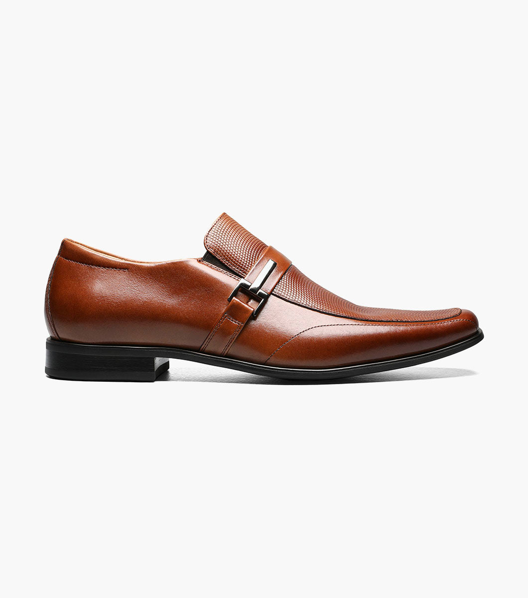 Stacy Adams BEAU Moc Toe Loafer Cognac by Stacy Adams Shoes