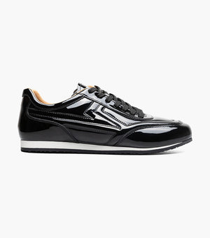 Stacy Adams ACTION 150 Sporty Lace Up Black Patent by Stacy Adams Shoes