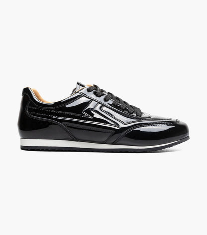 Stacy Adams ACTION 150 Sporty Lace Up Black Patent by Stacy Adams Shoes