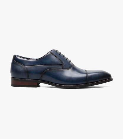 Stacy Adams KALLUM Cap Toe Oxford Navy by Stacy Adams Shoes