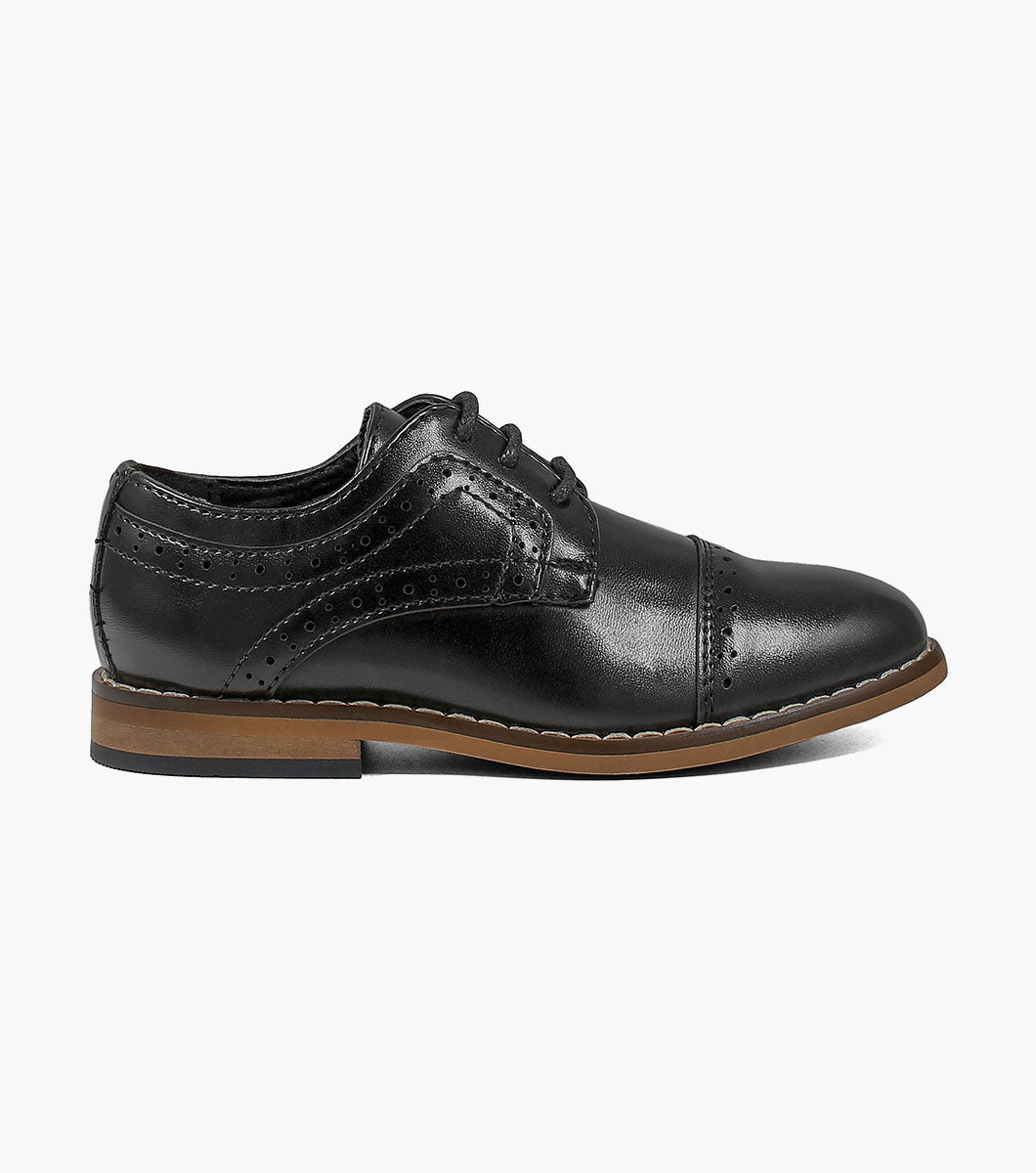 Stacy Adams INFANTS DICKINSON Cap Toe Oxford Black by Stacy Adams Shoes