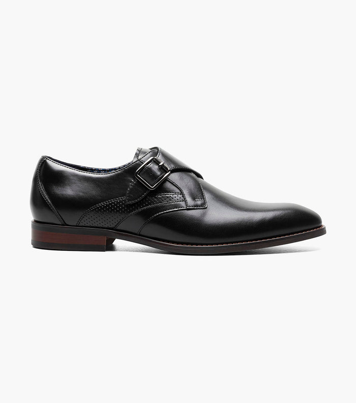 Stacy Adams KARCHER Plain Toe Monk Strap by Stacy Adams Shoes