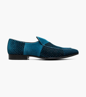 Stacy Adams SHAPSHAW Velour Moc Toe Slip On by Stacy Adams Shoes