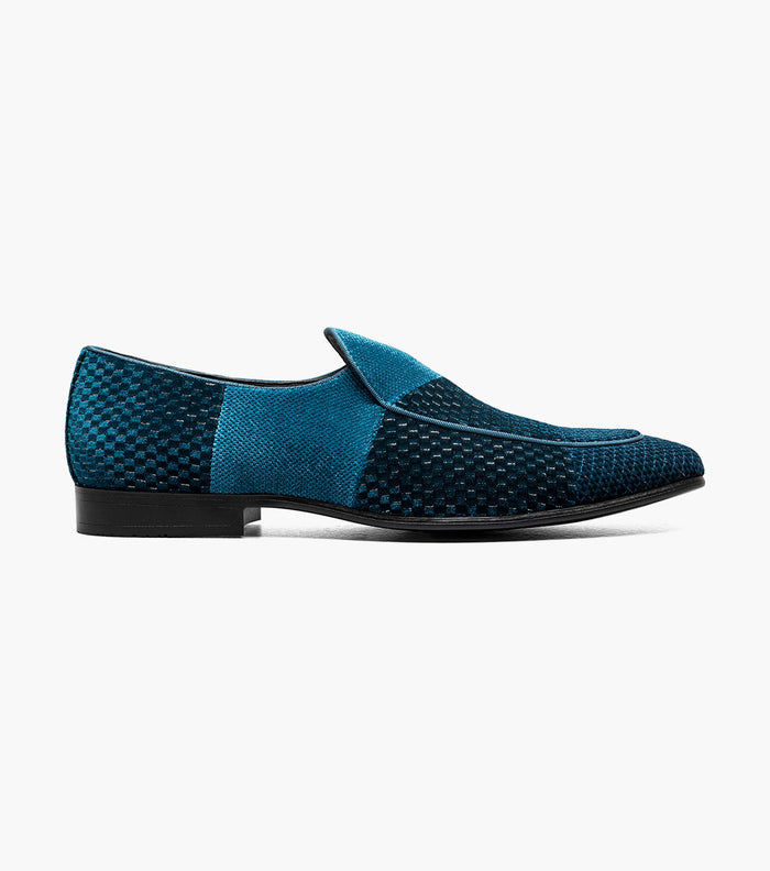 Stacy Adams SHAPSHAW Velour Moc Toe Slip On by Stacy Adams Shoes