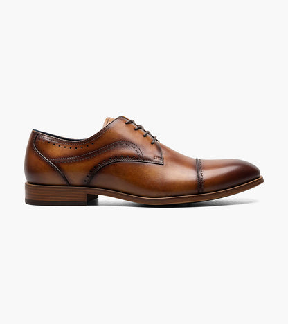 Stacy Adams BRYANT Cap Toe Oxford Tan by Stacy Adams Shoes