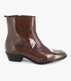 Stacy Adams SANTOS Side Zip Boot Cognac by Stacy Adams Shoes