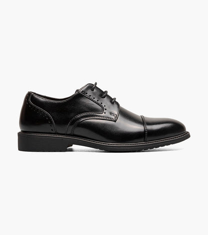 Stacy Adams KIDS WESBRIDGE Cap Toe Oxford Black Multi by Stacy Adams Shoes