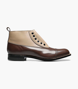 Stacy Adams MADISON Spectator Spat Cap Toe Boot by Stacy Adams Shoes