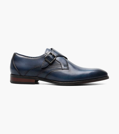 Stacy Adams KARCHER Plain Toe Monk Strap by Stacy Adams Shoes