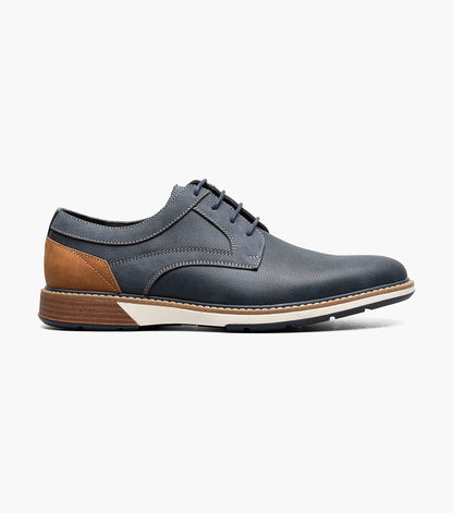 Stacy Adams PHINEAS Plain Toe Oxford Navy by Stacy Adams Shoes