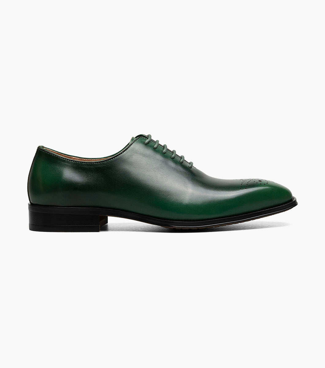 Stacy Adams HALLQUIST Plain Toe Oxford Green by Stacy Adams Shoes