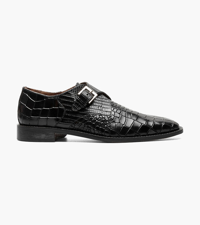Stacy Adams RAPINO Plain Toe Monk Strap by Stacy Adams Shoes