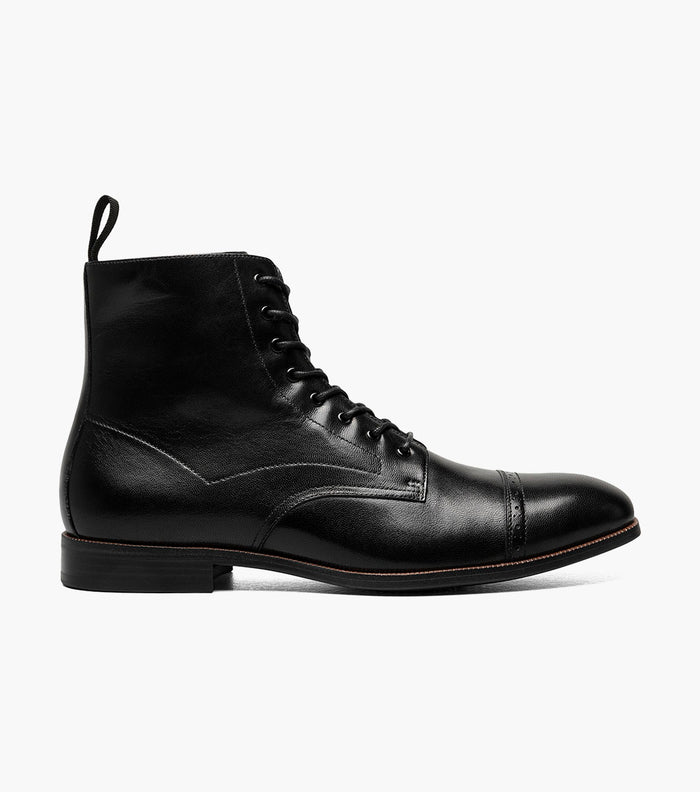 Stacy Adams Henry Cap Toe Lace Up Boot by Stacy Adams Shoes