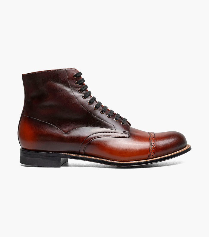 Stacy Adams Madison Cap Toe Lace Up Boot by Stacy Adams Shoes