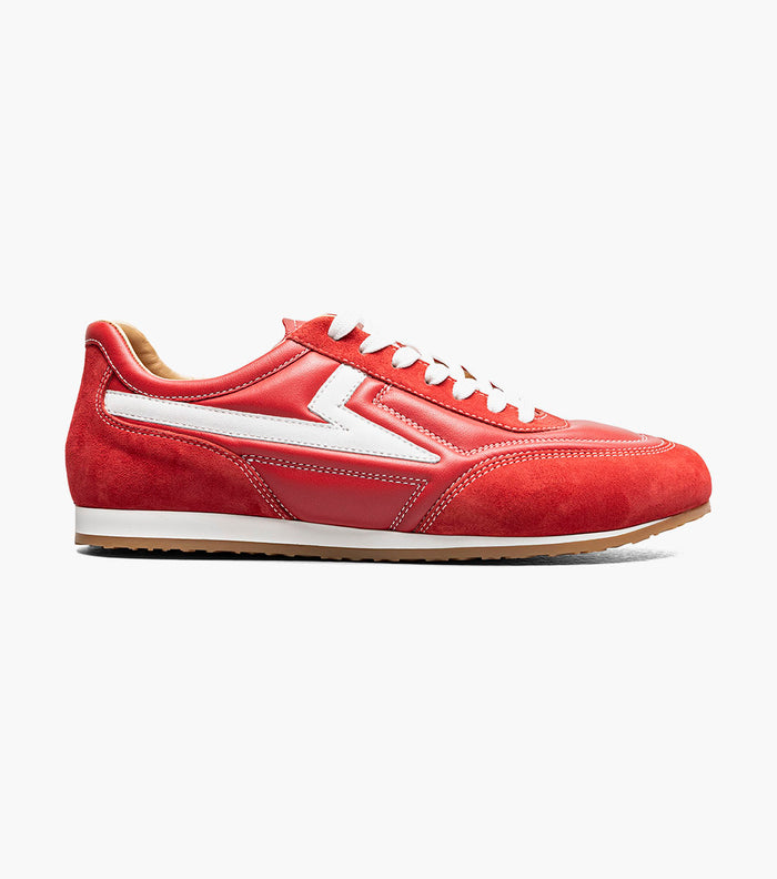 Stacy Adams ACTION 150 Sporty Lace Up Red by Stacy Adams Shoes