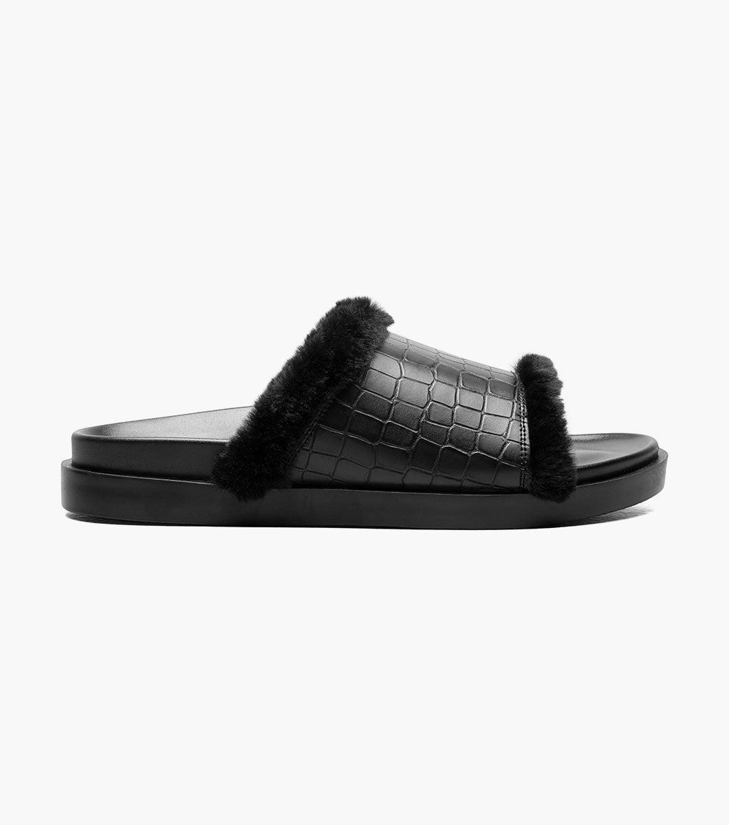 Stacy Adams MONTY Slide Sandal Black by Stacy Adams Shoes
