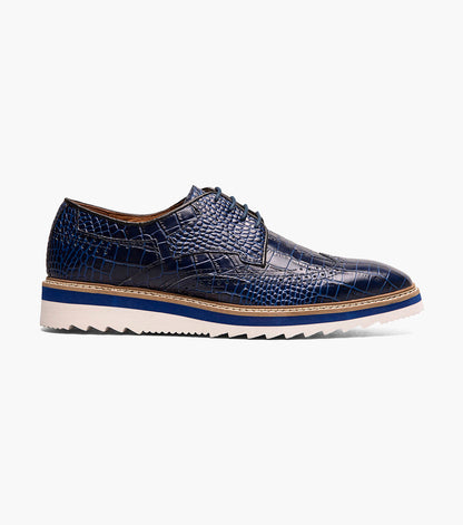 Stacy Adams ALARIO Wingtip Oxford Blue by Stacy Adams Shoes