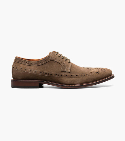Stacy Adams MARLIGAN Wingtip Oxford Mocha by Stacy Adams Shoes