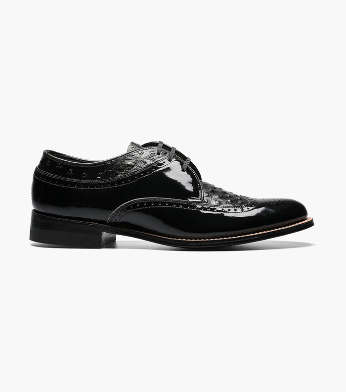 Stacy Adams Dayton Ostrich Wingtip Oxford by Stacy Adams Shoes
