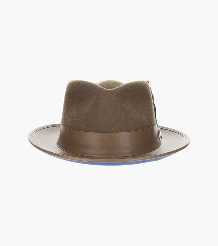 PROVO FEDORA Wool Felt Pinch Front Hat