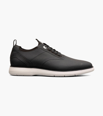 Stacy Adams EVERIDGE Plain Toe Elastic Lace Up Black by Stacy Adams Shoes
