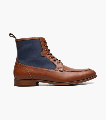 BRUMLEY Moc Toe Lace Up Boot