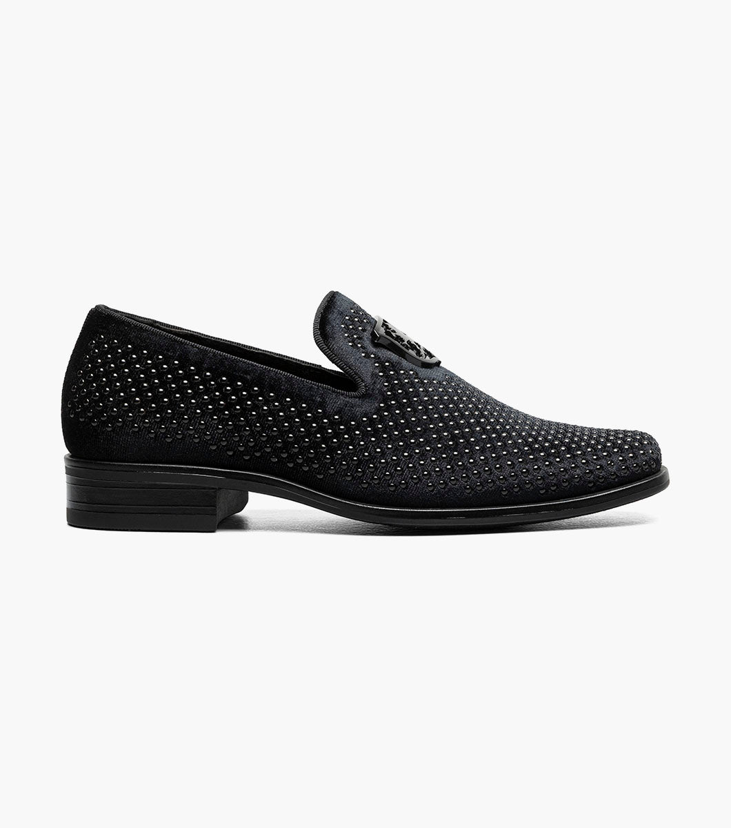 Stacy Adams Kids Swagger Studded Slip On by Stacy Adams Shoes