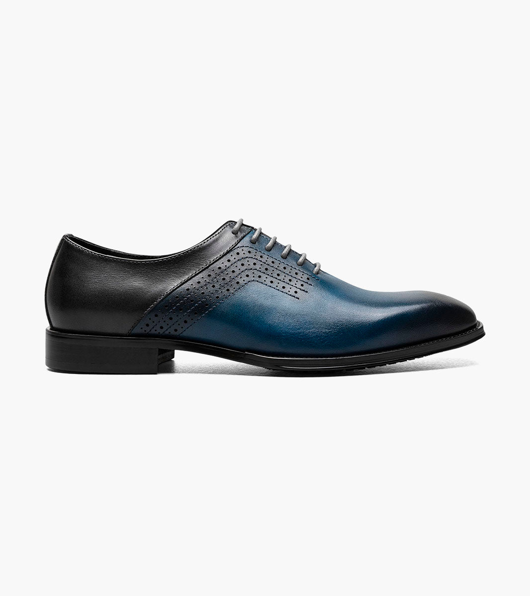 Stacy Adams HALLOWAY Plain Toe Oxford Blue Multi by Stacy Adams Shoes