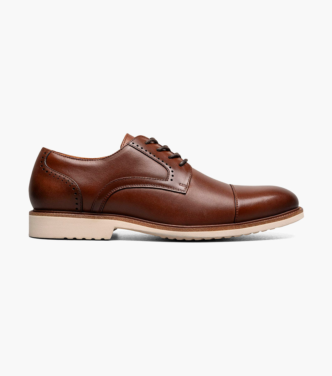 Stacy Adams WESBRIDGE Cap Toe Oxford Chocolate by Stacy Adams Shoes