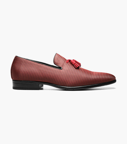 Stacy Adams TAZEWELL Plain Toe Tassel Slip On by Stacy Adams Shoes