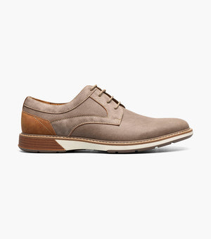Stacy Adams PHINEAS Plain Toe Oxford Taupe by Stacy Adams Shoes