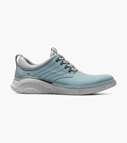 Stacy Adams BARNA Plain Toe Lace Up Light Blue by Stacy Adams Shoes