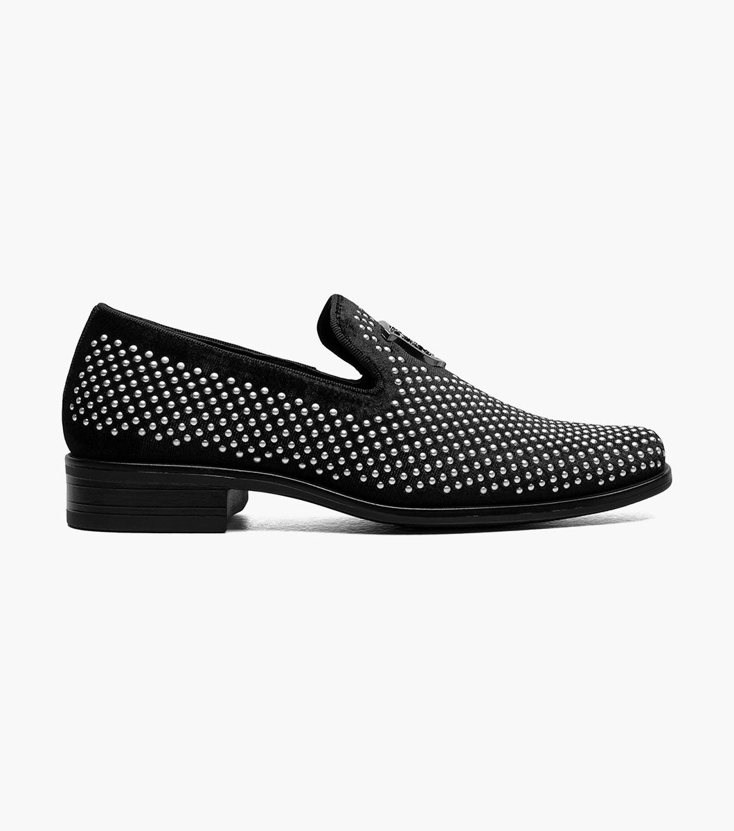 Stacy Adams Kids Swagger Studded Slip On by Stacy Adams Shoes