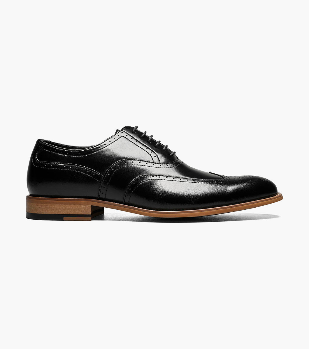 Stacy Adams DUNBAR Wingtip Oxford Black by Stacy Adams Shoes
