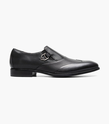 Stacy Adams Lockwood Wingtip Ornament Slip On by Stacy Adams Shoes