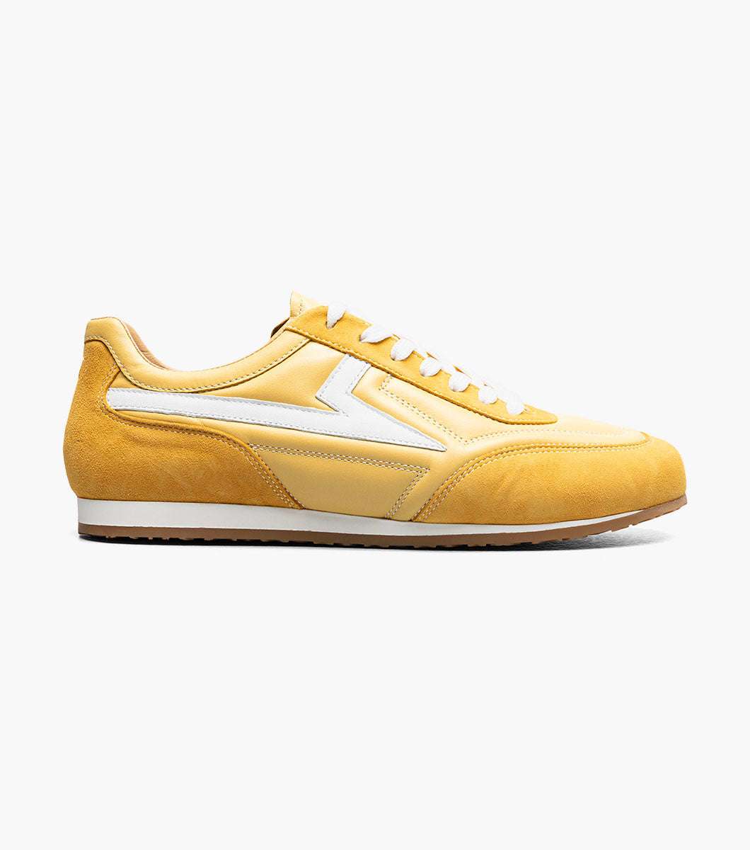 Stacy Adams ACTION 150 Sporty Lace Up Yellow by Stacy Adams Shoes
