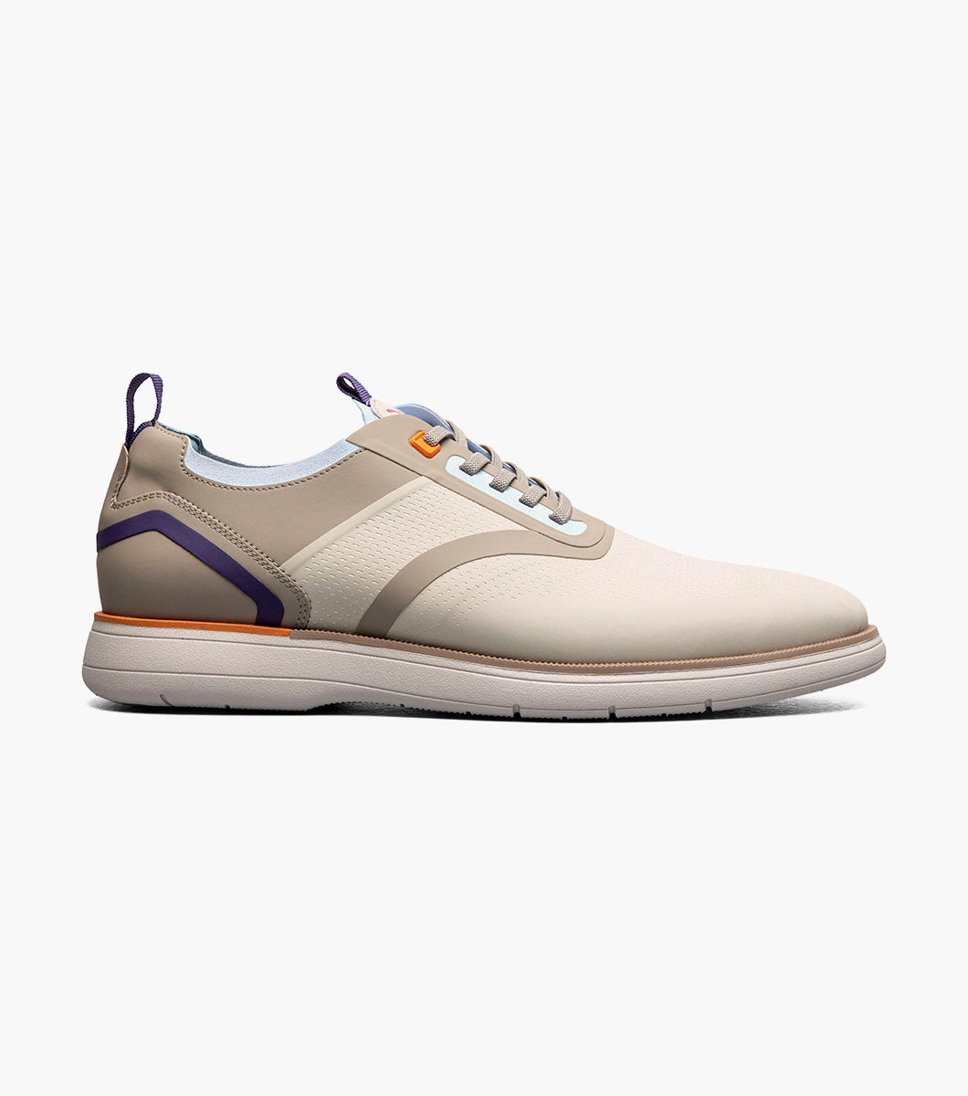 Stacy Adams Everidge Plain Toe Elastic Lace Up by Stacy Adams Shoes
