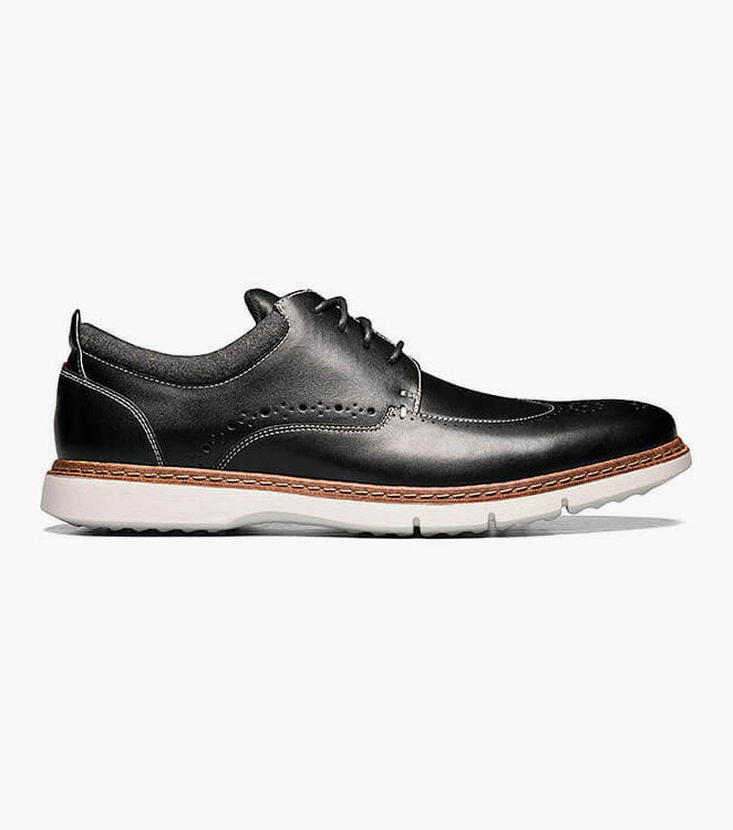 Stacy Adams SYNERGY Wingtip Oxford Black by Stacy Adams Shoes