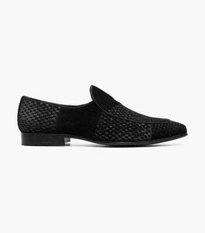 Stacy Adams SHAPSHAW Velour Moc Toe Slip On by Stacy Adams Shoes
