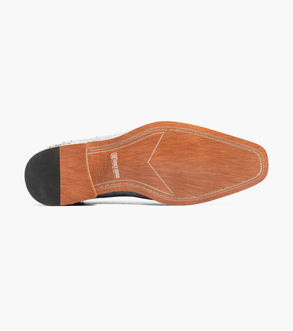 Stacy Adams HALSTEAD Cap Toe Oxford Black/Gray by Stacy Adams Shoes
