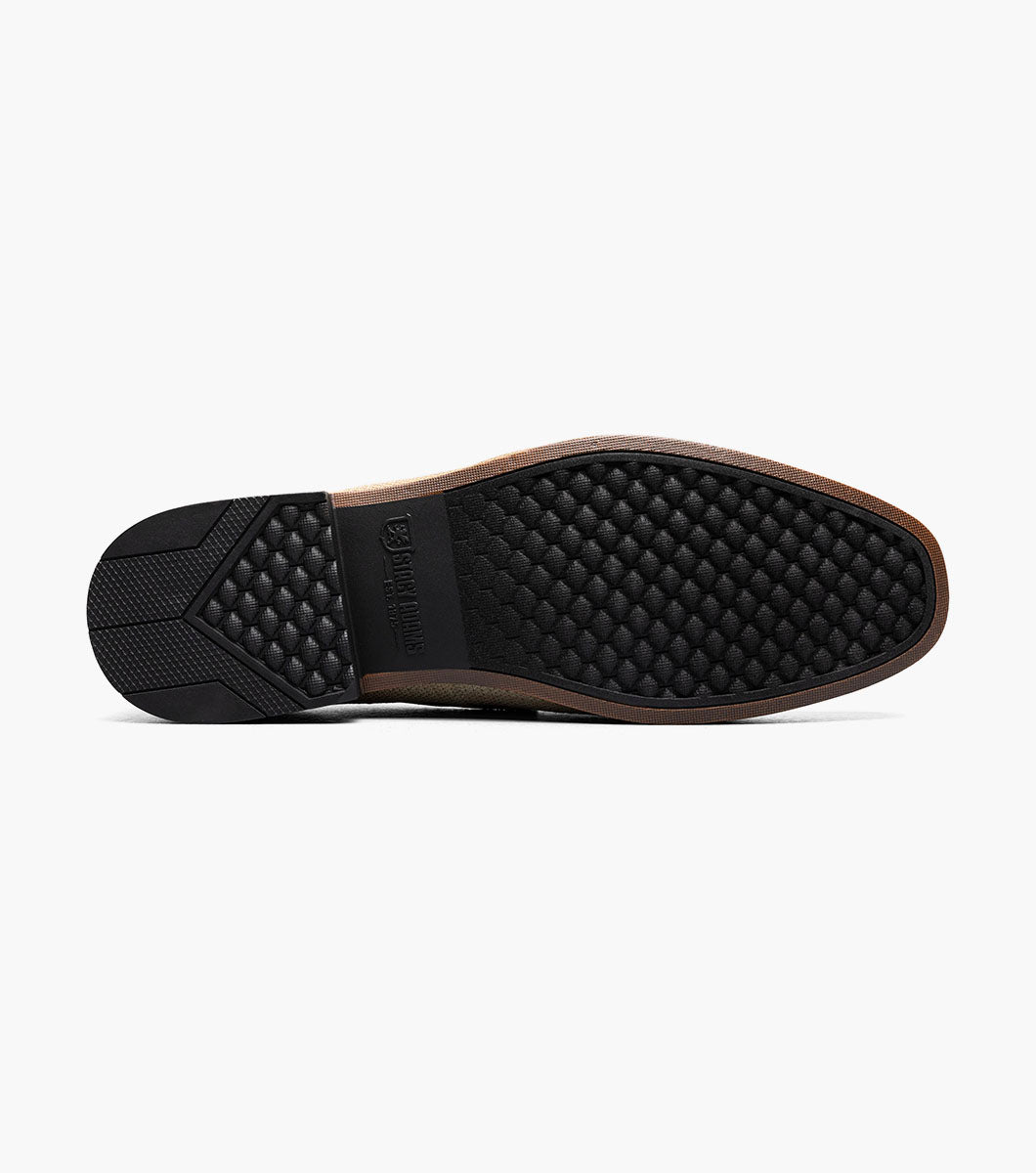 Stacy Adams RIDGELY Moc Toe Slip On Natural by Stacy Adams Shoes
