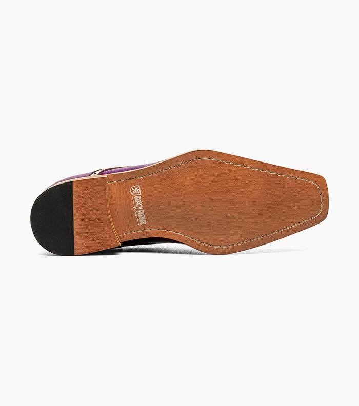 Stacy Adams PLAZA Modified Cap Toe Oxford Purple Multi by Stacy Adams Shoes