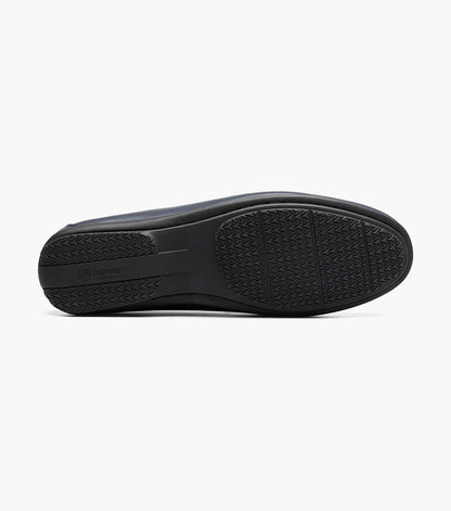 Stacy Adams CONROY Moc Toe Perf Slip On Navy by Stacy Adams Shoes