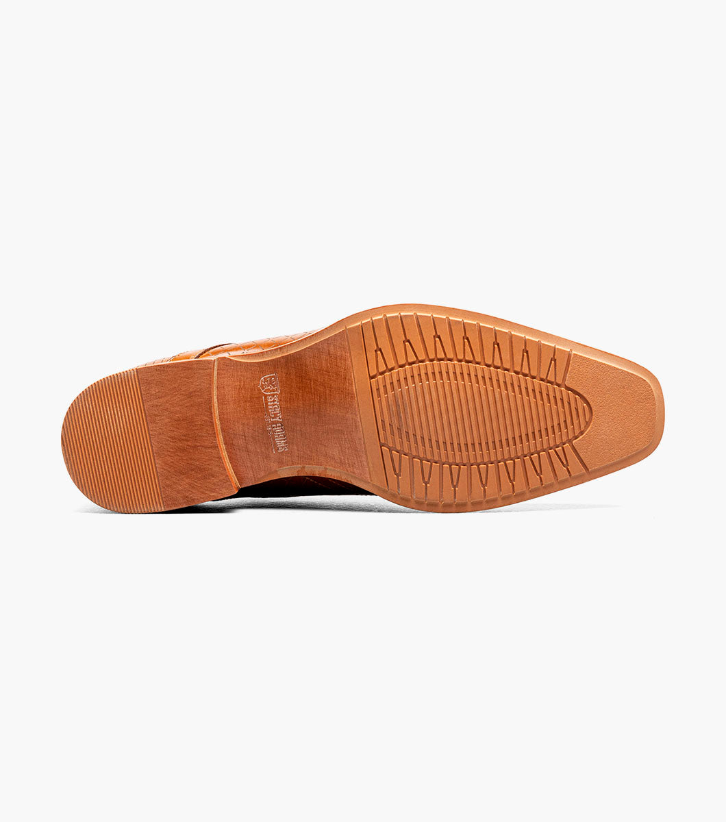 Stacy Adams HOBSON Cap Toe Oxford Tan by Stacy Adams Shoes