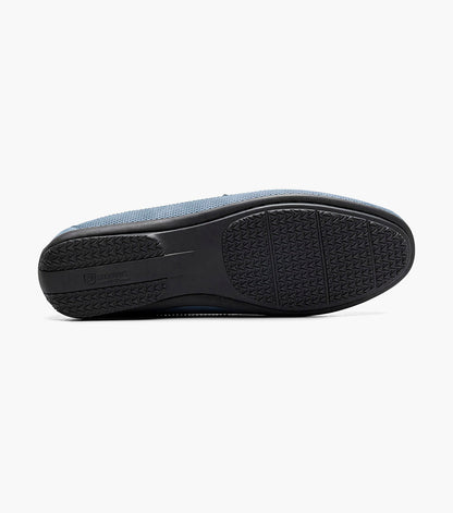 Stacy Adams COLTON Moc Toe Bit Slip On Navy by Stacy Adams Shoes