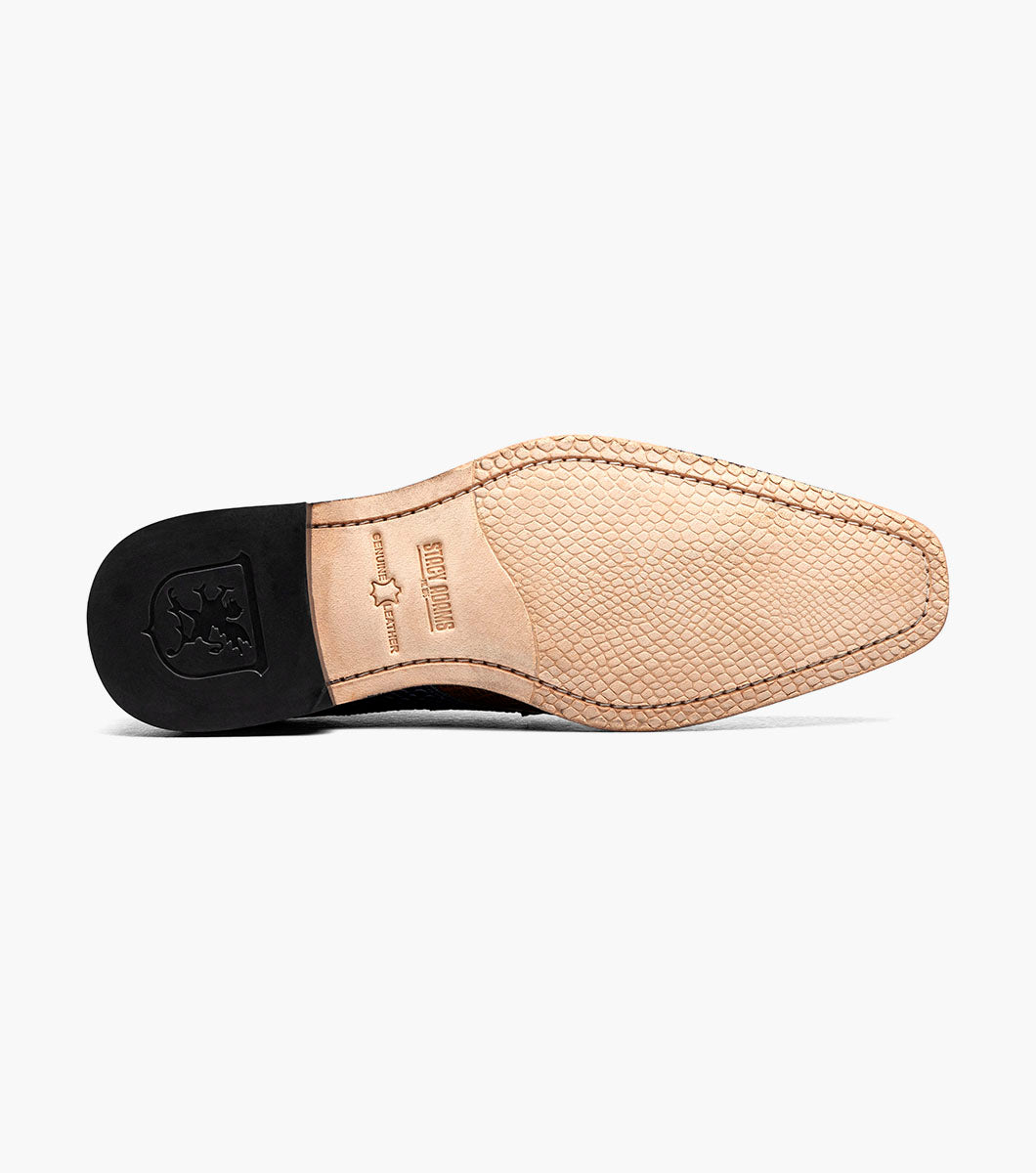 Stacy Adams TRISTANO Modified Bike Toe Oxford Gray Multi by Stacy Adams Shoes