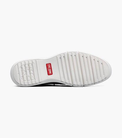SYNCHRO Plain Toe Elastic Lace Up