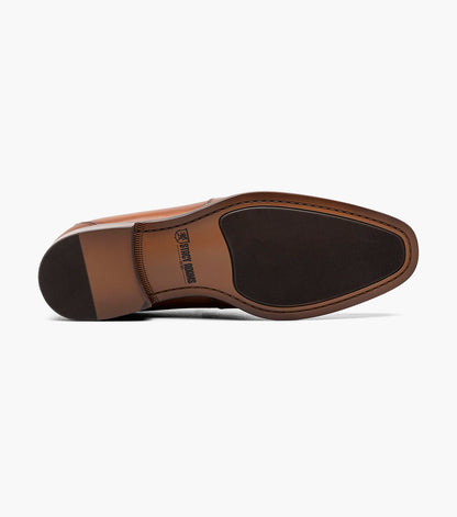 Stacy Adams KAYLOR Moc Toe Bit Slip On Cognac by Stacy Adams Shoes