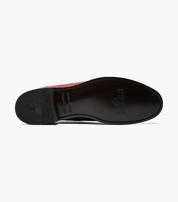 Stacy Adams MADISON Anaconda Plain Toe Oxford Red by Stacy Adams Shoes